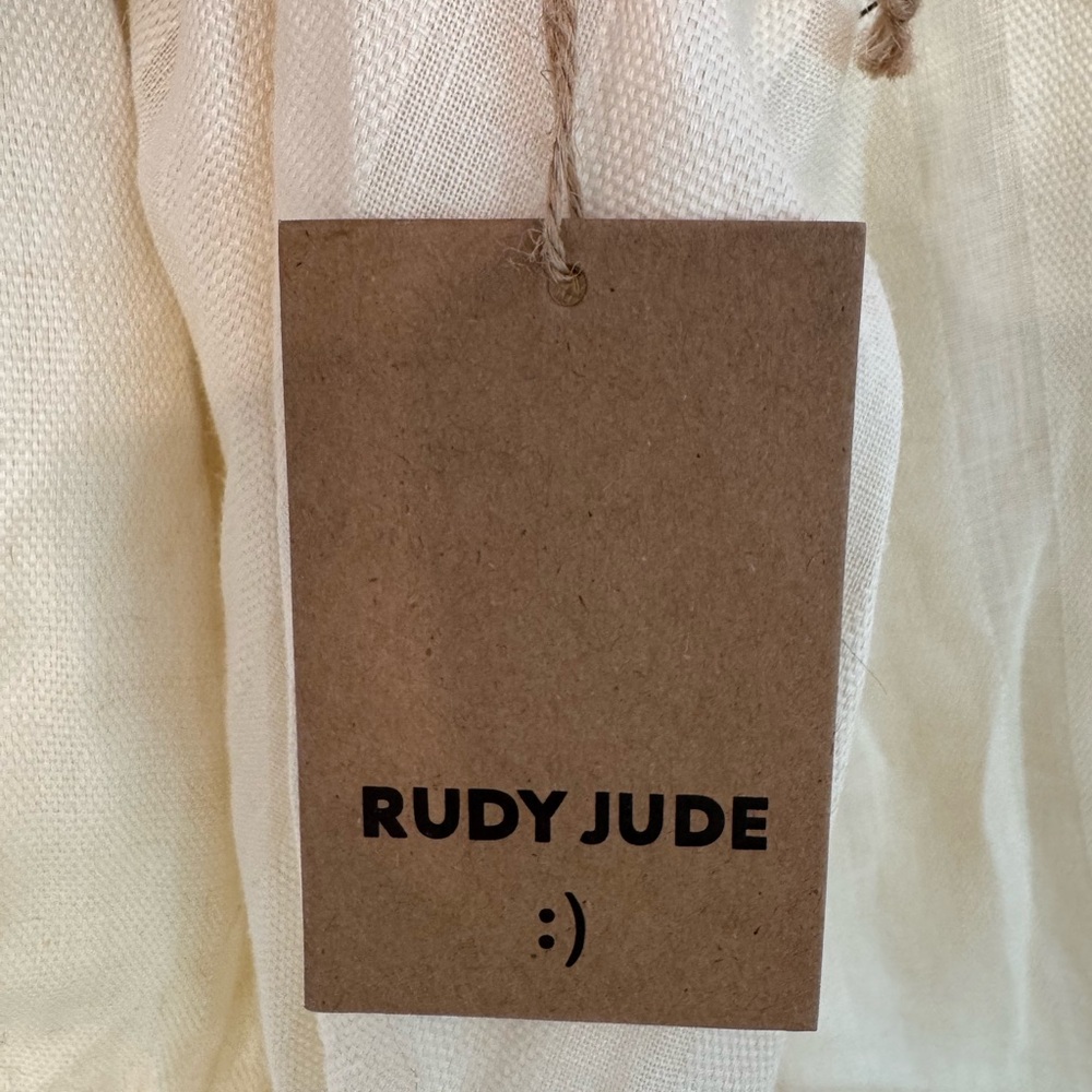 Rudy Jude Medium Linen Debbie Blouse - NWT - Picture 10 of 14